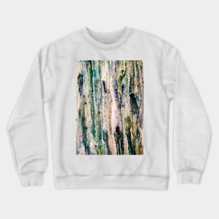 "Blurred Lines" acrylic fluid art Crewneck Sweatshirt